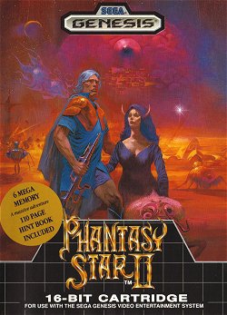 Phantasy Star II (import USA) - Megadrive