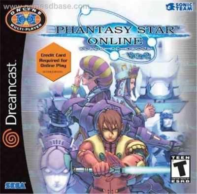 Phantasy Star Online Ver. 2 (import USA) - Dreamcast
