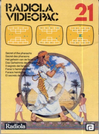 Secret des Pharaons - Videopac n°21 - Philips Videopac