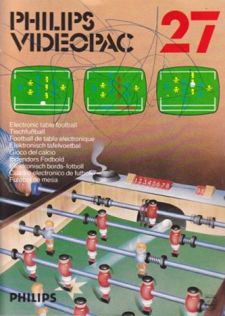 Football de Table Electronique Videopac N°27 - Philips Videopac