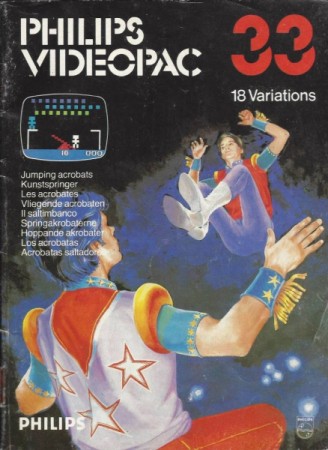 Les Acrobates Videopac N°33 - Philips Videopac