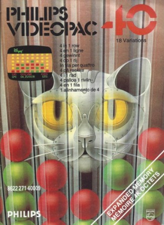 4 en 1 Ligne Videopac N°40 - Philips Videopac