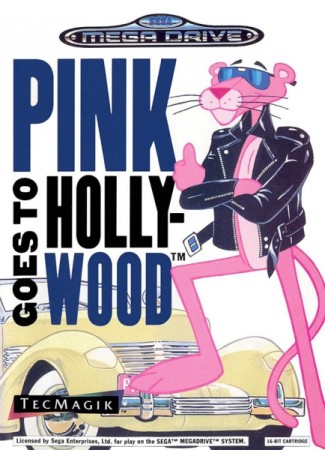 Pink Goes To Hollywood en boîte - Megadrive