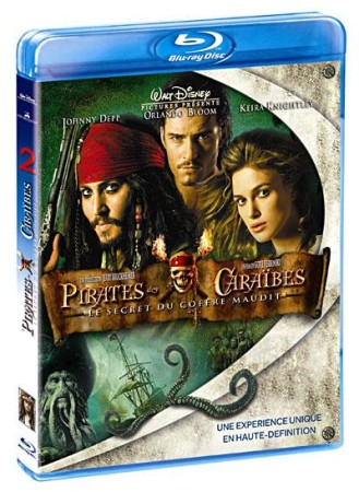 Pirates des Caraibes 2 le secret du coffre maudit - BluRay