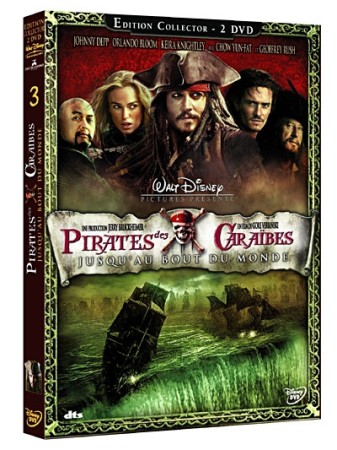 Pirates des caraibes 3 jusqu'au bout du monde collector - DVD
