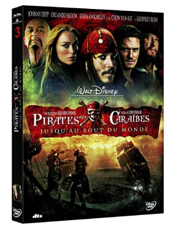 Pirates des caraibes 3 jusqu'au bout du monde - DVD