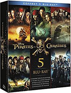Pirates des Caraïbes - Coffret 5 films  - BluRay