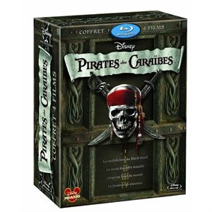 Pirates des Caraïbes - L'intégrale 4 films - BluRay