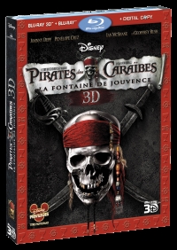 Pirates des Caraïbes - La Fontaine de Jouvence 3D - BluRay