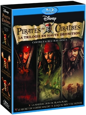 Pirates Des Caraïbes - La Trilogie - BluRay