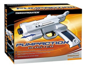 Pistolet Pump Action Blaster Thrustmaster - Dreamcast