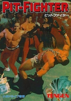 Pit-Fighter (import japonais) en boîte - Megadrive