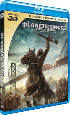 La Planète des Singes : L'Affrontement 3D - BluRay
