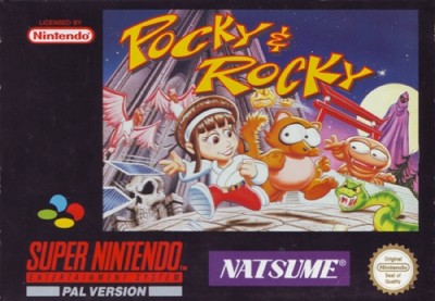 Pocky & Rocky en boîte - Super Nintendo