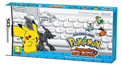 Apprends avec Pokemon - A la Conquête du Clavier avec Clavier - DS