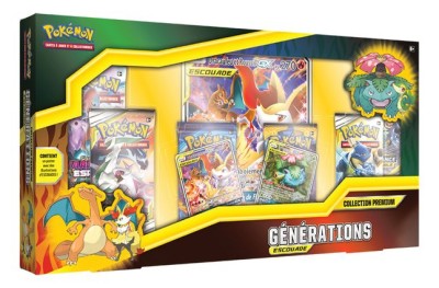 Coffret Pokémon Tag Team Générations Escouade GX Collection Premium - Jeux et cartes