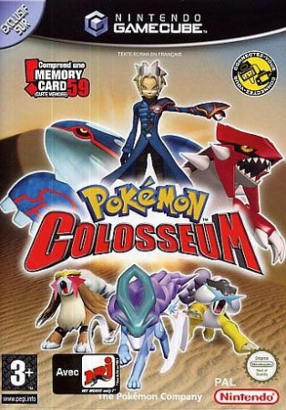 Pokemon Colosseum avec carte mémoire sous blister d'origine - GameCube