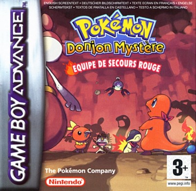 Pokémon Donjon Mystère : Equipe De Secours Rouge (sous blister) - Game Boy Advance