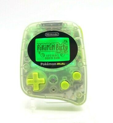 Console Pokemon Mini Verte - Game Boy