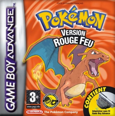 Pokemon Rouge Feu en boîte - Game Boy Advance