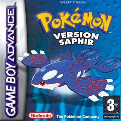 Pokemon Saphir en boîte sous blister - Game Boy Advance