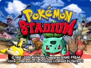 Pokemon Stadium sans Transfer Pak - Nintendo 64