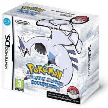 Pokemon Version Argent SoulSilver - Avec Pokewalker sous blister - DS