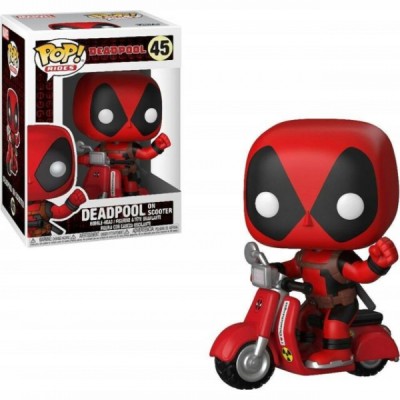 Pop Deadpool On Scooter - 45 - Figurine