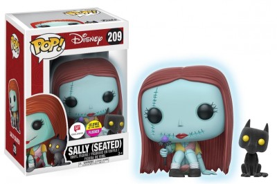 Pop Disney - Sally (Seated) - 209 Flocked Glows in the Dark - Figurine