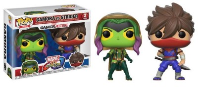 Pop Marvel Vs Capcom Infinite - Gamora Vs Strider - Figurine