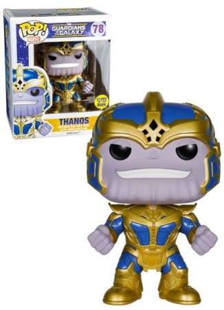 Pop The Guardians Of Galaxy - Thanos - 78 Glows in The Dark - Figurine