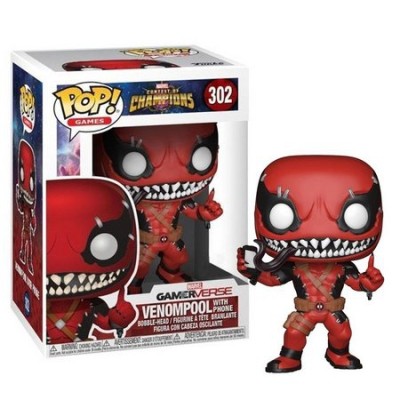 Pop Venompool with Phone 302 - Figurine