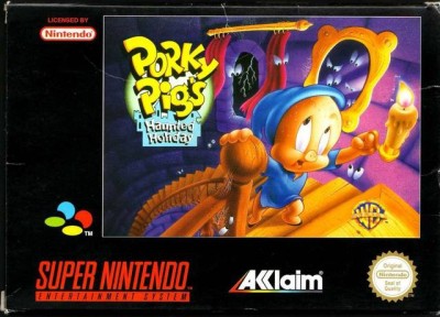 Porky Pig's Haunted Holiday en boîte - Super Nintendo