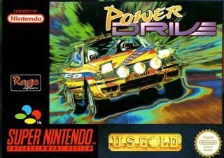 Power Drive en boîte - Super Nintendo