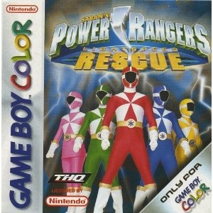 Power rangers lightspeed rescue - Game Boy