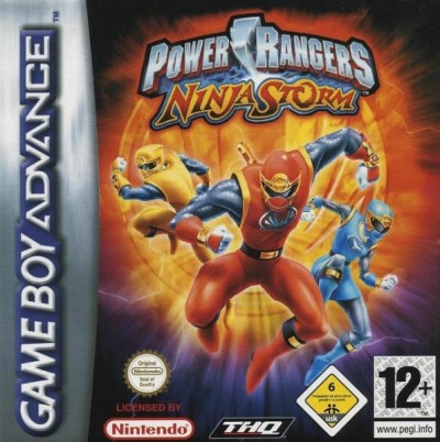 Power Rangers Ninja Storm en boîte - Game Boy Advance