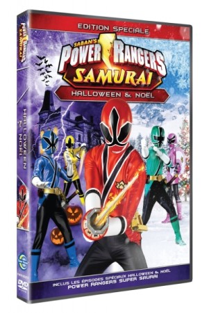 power rangers samurai halloween & noel - DVD