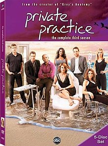 Private practice saison 3 - DVD