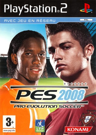 Pro Evolution Soccer 2008 - Playstation 2