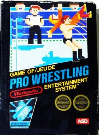 Pro Wrestling ASD en boîte - NES