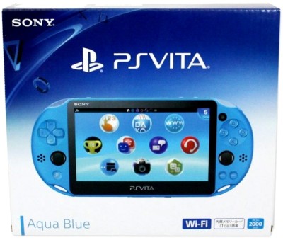 Console PS Vita 2000 Aqua Blue (import japonais) En Boîte - Playstation Vita