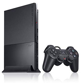 Console PlayStation 2 Slim - Charcoal Black  - Playstation 2