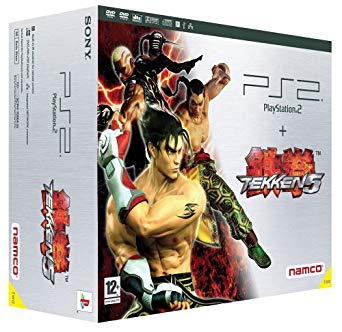 Console Playstation 2 et Tekken 5 en boîte  - Playstation 2