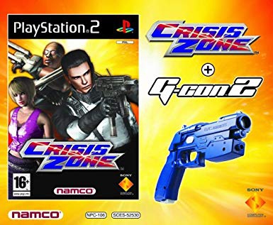Crisis zone et pistolet Gcon en boite - Playstation 2