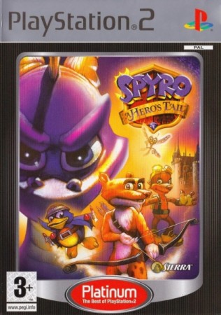 Spyro: A Hero's Tail Platinum  - Playstation 2