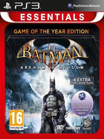 Batman: Arkham Asylum - Game of the Year Essentials - Playstation 3
