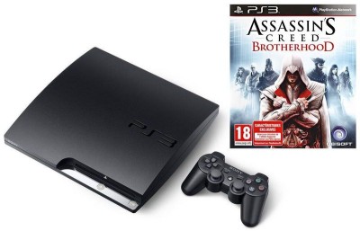 Console Playstation 3 Slim (320 Go) et Assassin's Creed : Brotherhood - Playstation 3