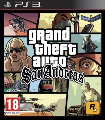 Grand Theft Auto : San Andreas sous blister - Playstation 3