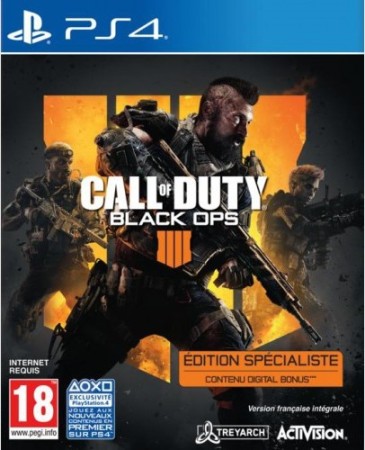 Call Of Duty Black Ops IIII - Édition Specialiste sous blister - Playstation 4 