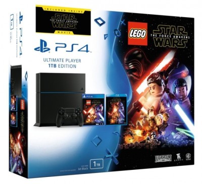 Console Playstation 4 (1 To) + Lego Star Wars - Le Réveil de la Force - Playstation 4 